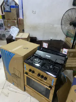 Maxi 6060 3+1 Wood Finish Standing Cooker - Brand New