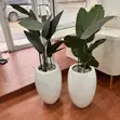 Indoor/Outdoor Flower Pot with Synthetic Flowers - 2