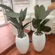 Indoor/Outdoor Flower Pot with Synthetic Flowers - 3