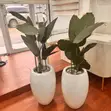 Indoor/Outdoor Flower Pot with Synthetic Flowers - 4