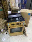 Maxi 6060 Wood Finish 3+1 Gas Stove - 1