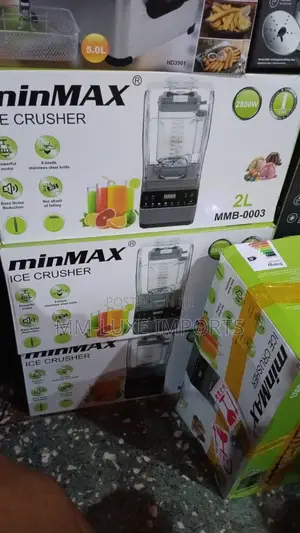 MinMAX Super Strong Heavy Duty Blender with Noise Cover