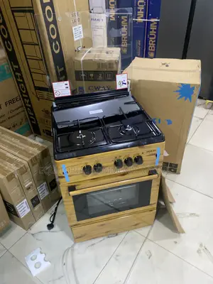 Maxi 6060 Wood Finish 3+1 Gas Burner Cooker