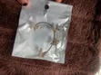 Gold-Plated Crystal Butterfly Ear Cuff - 1