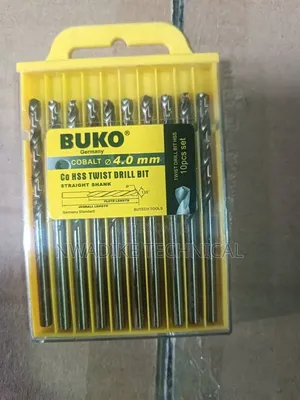 Saitin 4mm HSS Cobalt Drill Bits