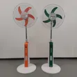 25W Fan Mai Sake Dawowa Ta Hanyar Hasken Rana Tare Da Remote Da Fitilar LED - 1