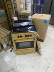 Maxi 6060 Wood Finish 3+1 Gas Cooker - 1