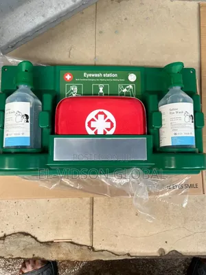 Wall-Mounted Emergency Eyewash Station