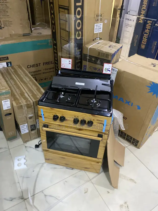 Maxi 6060 Wood 3+1 Gas Cooker - Standing Appliance - 1