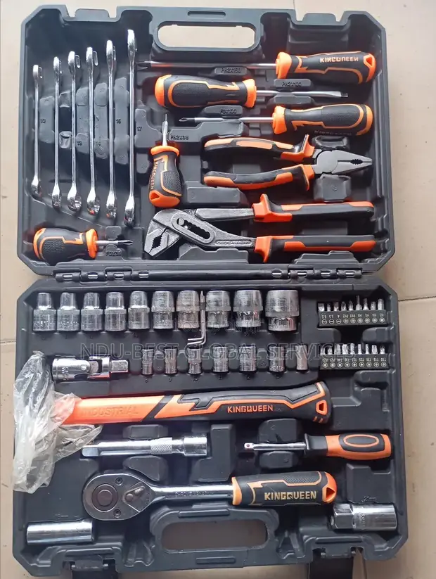KINGQUEEN 58-Piece Industrial Tool Set - 1