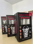 Aqua Crush Kofuna Filawa 12oz Tare da Rufe Dome & Straws - 200 Set - 4