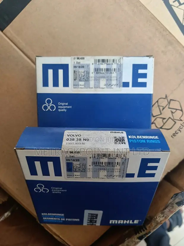 Original Mahle Piston Rings for Volvo DS9/DS11 Engines - 1
