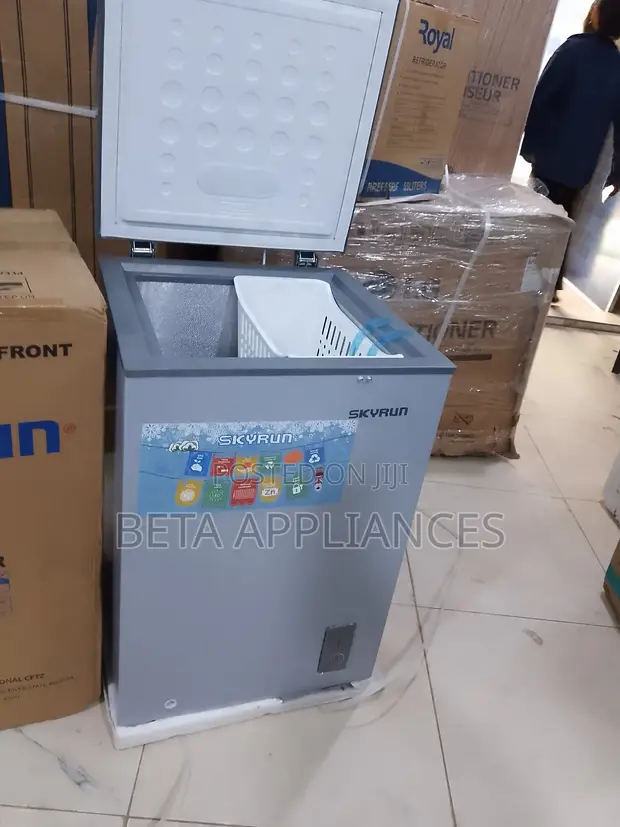 Skyrun 90L Chest Freezer - Brand New - 1