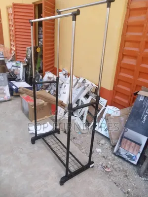 Adjustable Double Garment Rail