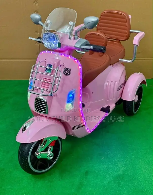Kids Double Seat Vespa/Cuba Bike - 1