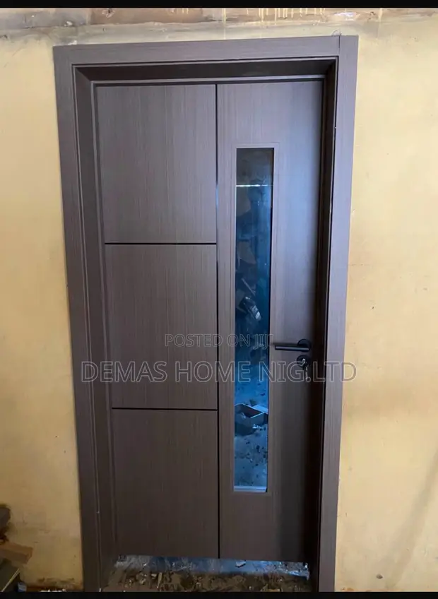 Sabon Kitchen Door na HDF da Gilashi - Grey - 1