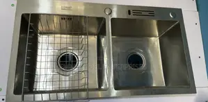 Harmony Double Bowl Anti-Rust Steel Sink