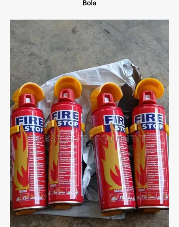Brand New 500ml Aerosol Fire Stop Extinguisher - 1
