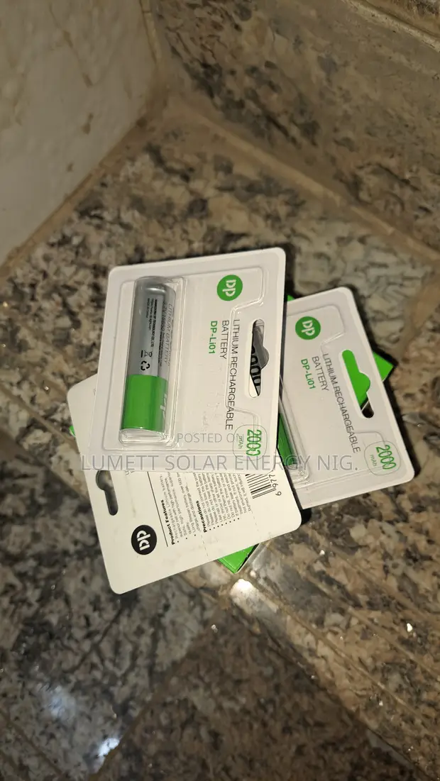 DP 2000mAh Rechargeable Lithium Battery for Power Backup - 1
