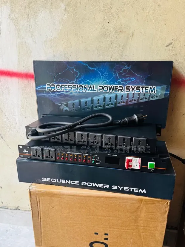 DBX SR-328 8-Channel Power Sequencer - 1