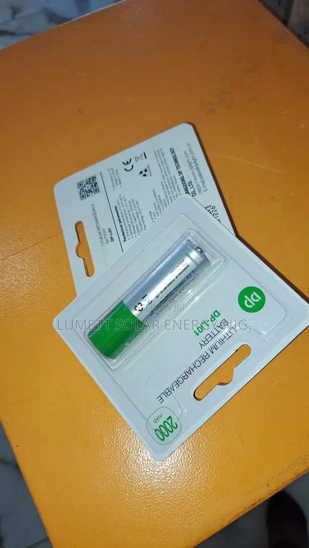 DP Packet 2000mAh Lithium Battery for Electronic Equipment - 1