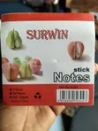 Brand New Sticky Notes - 400 Sheets, 5 Colours - 1