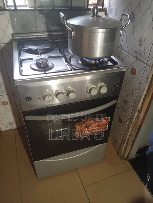 Maxi 3 Mai Kona Gas + 1 Mai Kona Wuta tare da Oven - 1