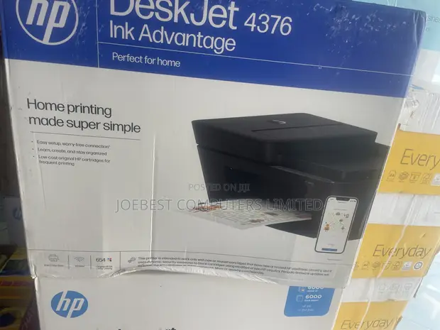 HP Deskjet 4376 Printer, Scanner, Copier (Wireless) - 1
