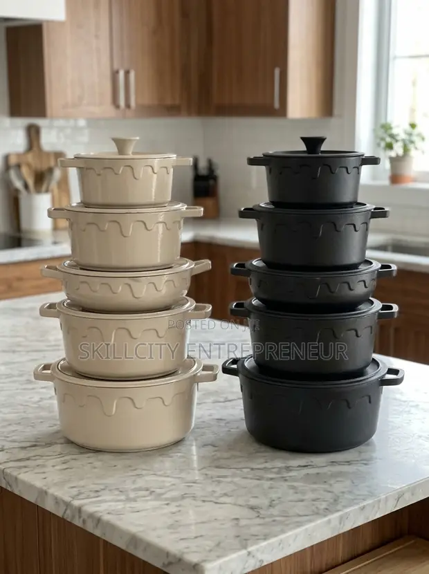 UCC Life 4010 Granite 10-Piece Pot Set - 1