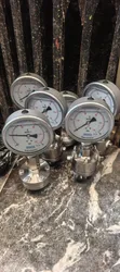 WIKA Pressure Gauge (0-150 Bar) tare da Diaphragm Seal - 2