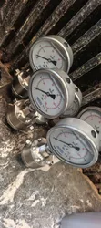 WIKA Pressure Gauge (0-150 Bar) tare da Diaphragm Seal - 3