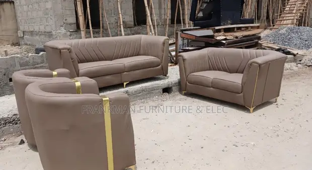 Home Interiors 7-Seater Sofa Set - Beige - 1