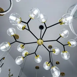Modern Nordic Glass Ball LED Ceiling Chandelier