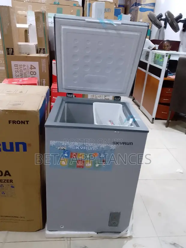 Skyrun 90L Chest Freezer - Brand New - 1
