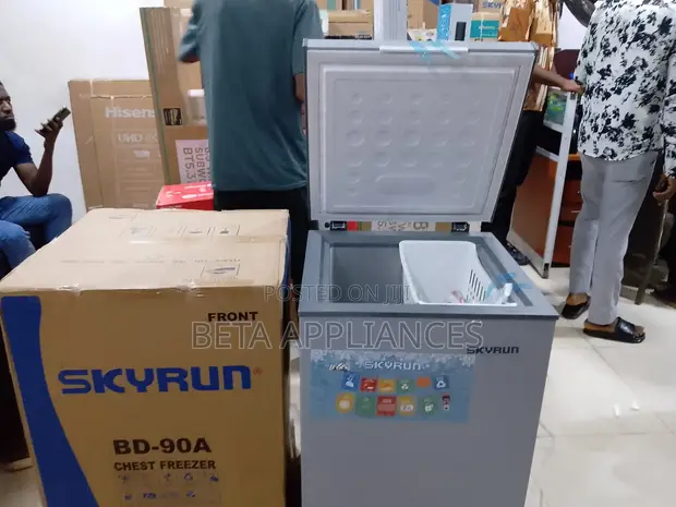 Skyrun 90L Chest Freezer - Brand New - 1