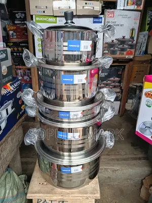 Sabon Ingantaccen Korkmaz Stainless Cookware Set