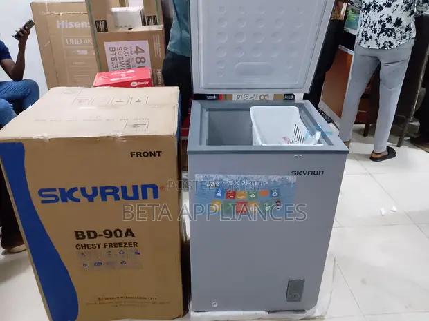 Skyrun 90L Chest Freezer - Compact Professional Freezing - 1