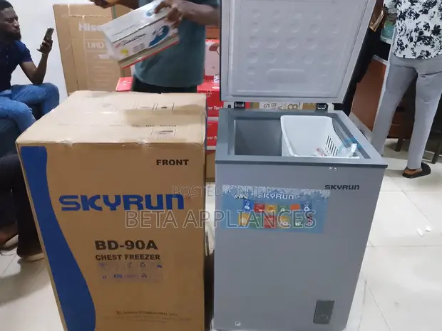 Skyrun 90L Chest Freezer - Brand New - 1