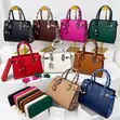Luxury Women's Handbag - Premium Elegant Structured Leather Bag - 1