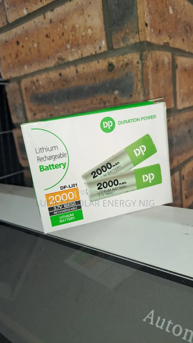 DP 2000mAh Rechargeable Lithium Battery - 1