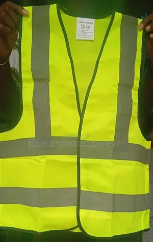 Reflective Safety Jacket - Orange/Lemon
