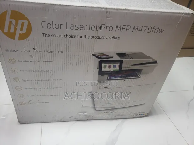 HP LaserJet Pro MFP M479fdw Color Printer - 1
