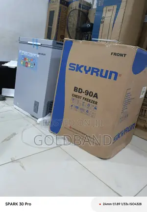 Skyrun BD-90A Chest Freezer - Brand New