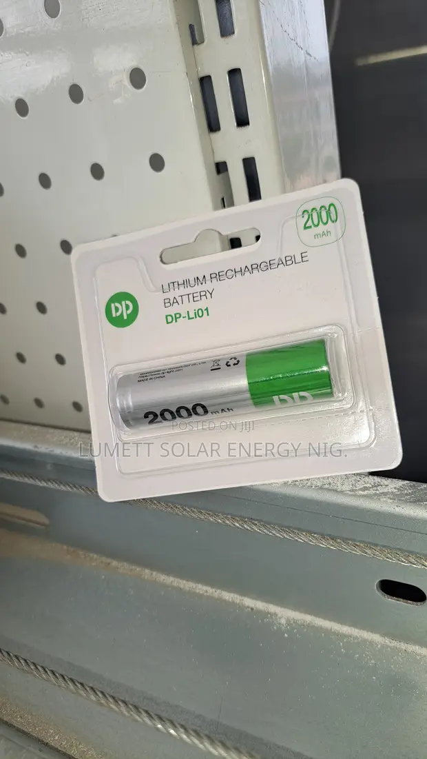 DP 2000mAh Rechargeable Lithium Battery - 1