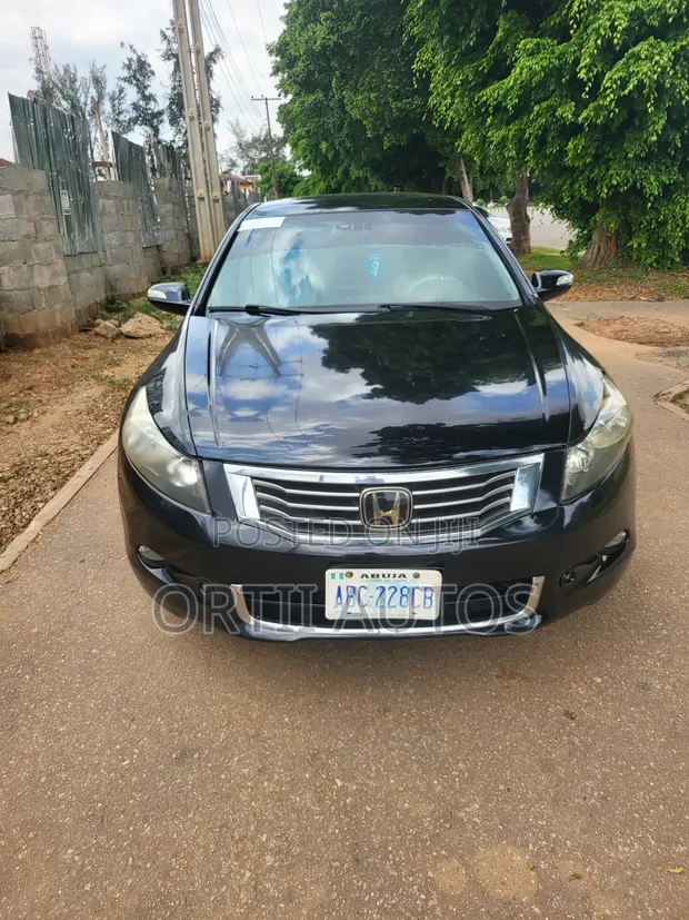 Honda Accord 2008 Black - 1