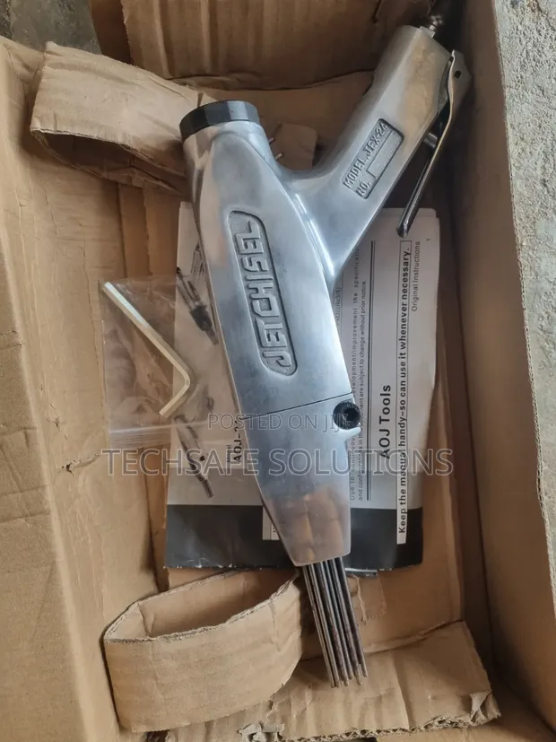 Nitto Kohki JEX-24 Pneumatic Needle Scaler - 1