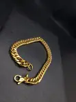Stainless Steel Bracelets - Gold, Silver, Black - 3