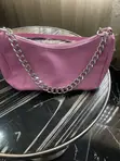 Bershka Pink Shoulder Bag - 1