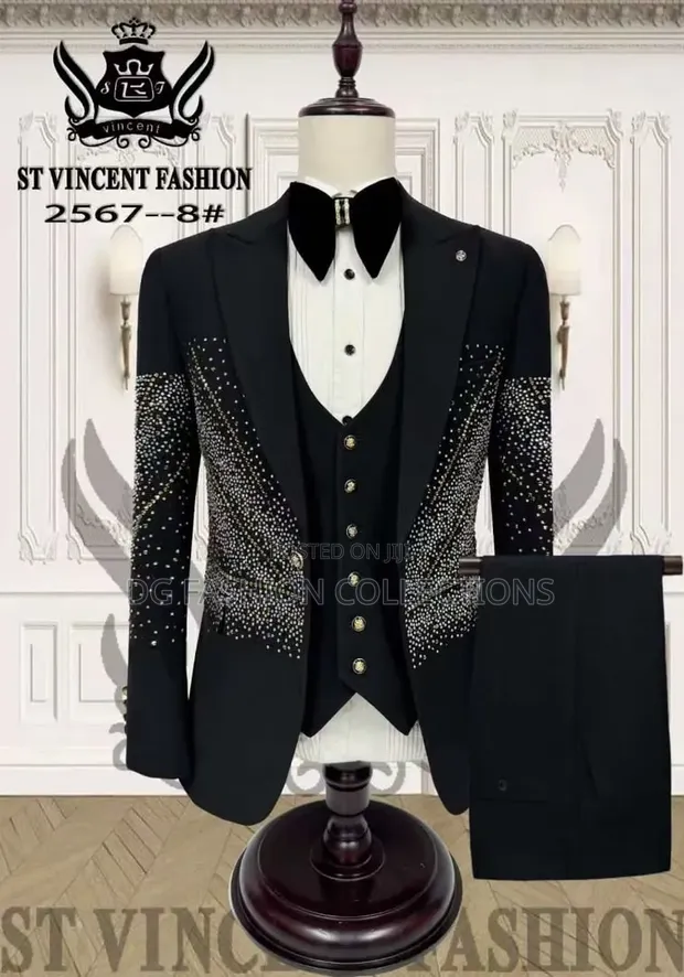 Saint Louis Men's Stone Suits - Ceremonial Design - 1