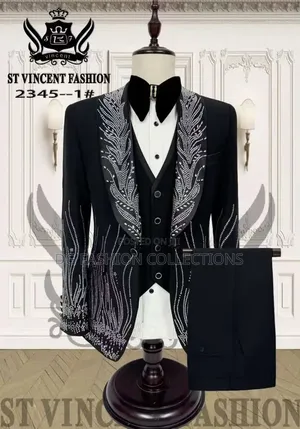 Saint Louis Men's Stone Suits - Ceremonial Design